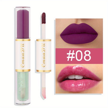 Velvet Matte Lip Gloss Duo - LIPOXI