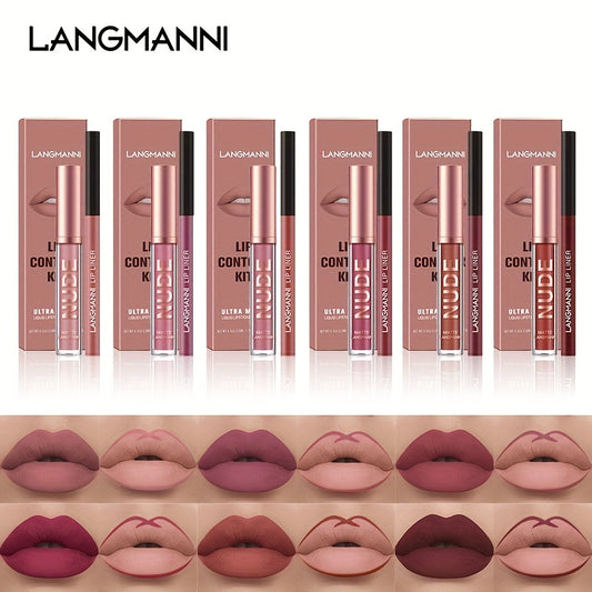 LANGMANNI 2Pcs Lip Set - LIPOXI