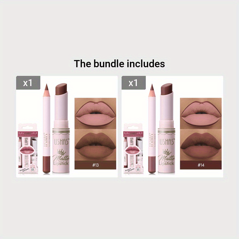 Matte & Nude Lipstick Collection - LIPOXI