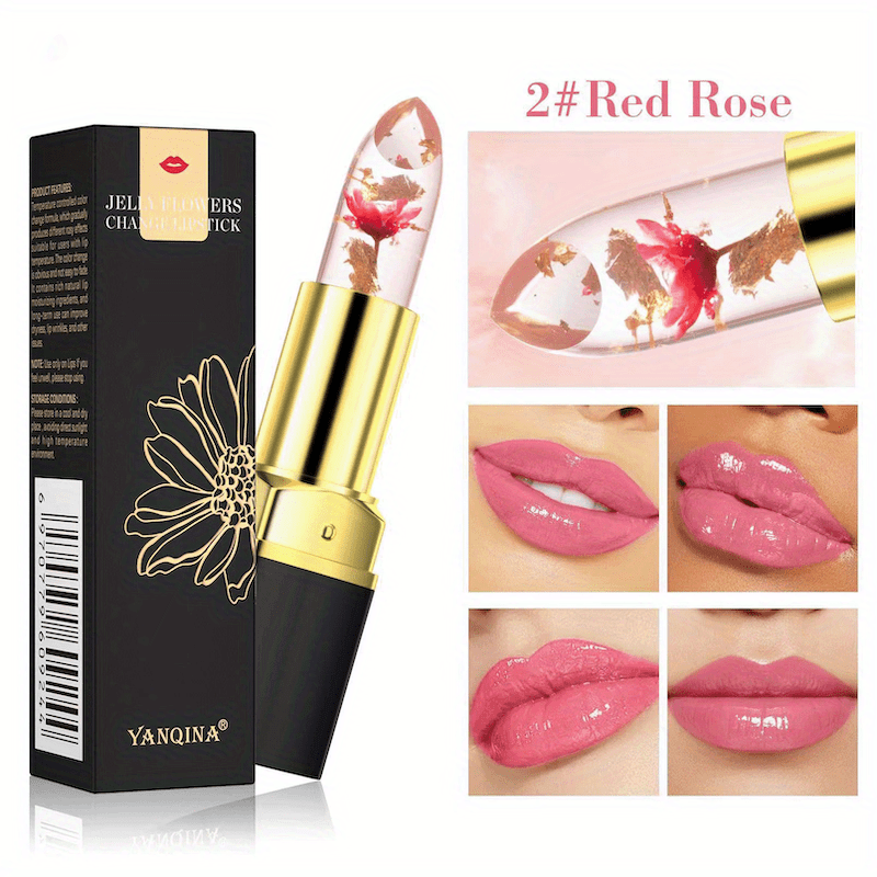 Rose Color-Changing Lipstick - LIPOXI