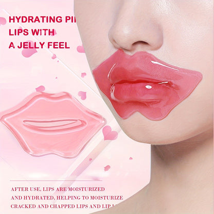 Peach-Infused Collagen Lip Masks - LIPOXI