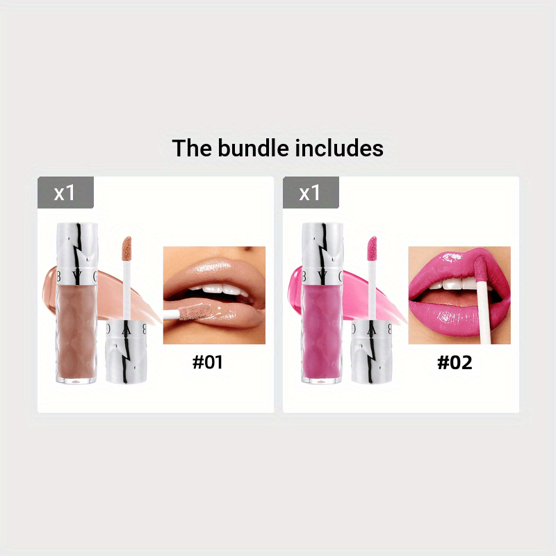 BYG Glassy Berry Lip Gloss - LIPOXI