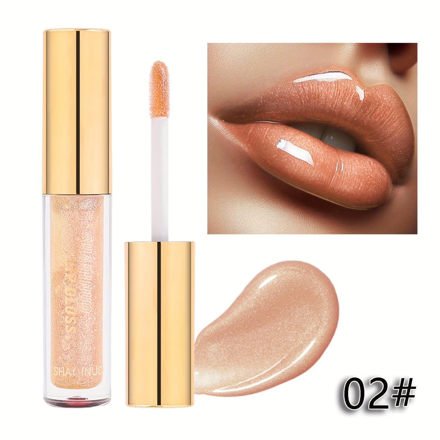 Berry Glow Lip Gloss - LIPOXI