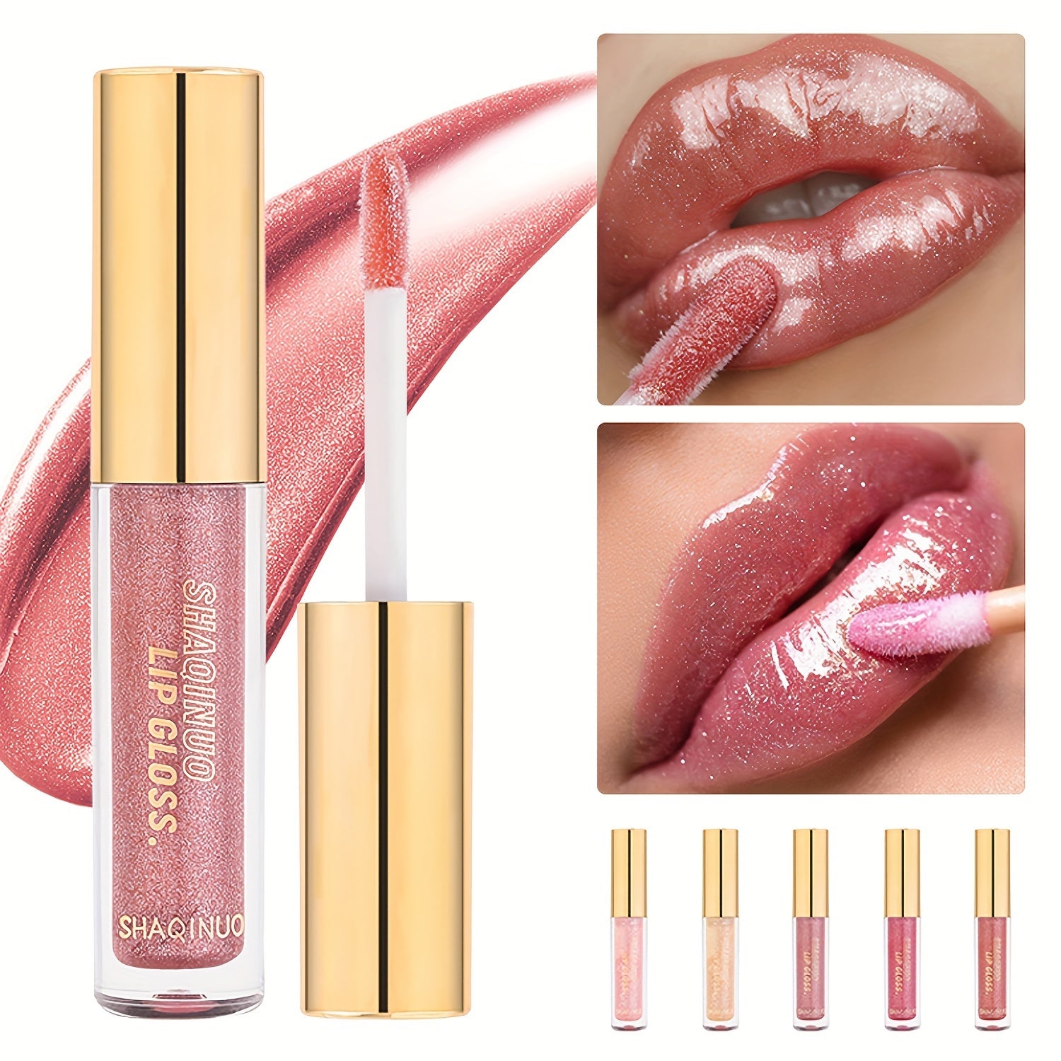 Berry Glow Lip Gloss - LIPOXI