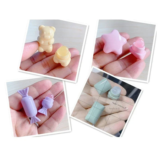 Cartoon Mini Silicone Lip Brush - LIPOXI