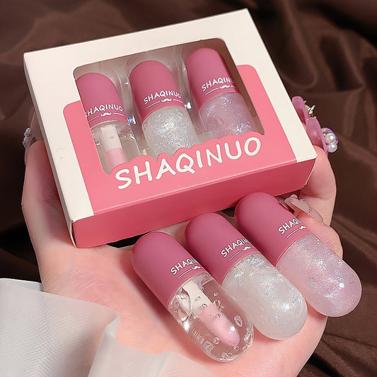 Color-Changing Glitter Lip Gloss Set - LIPOXI