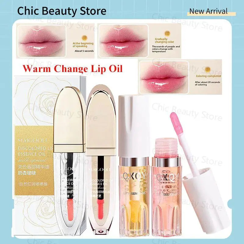 Color Changing Lip Plumping Serum Oil 4ml for Hydrated Lips