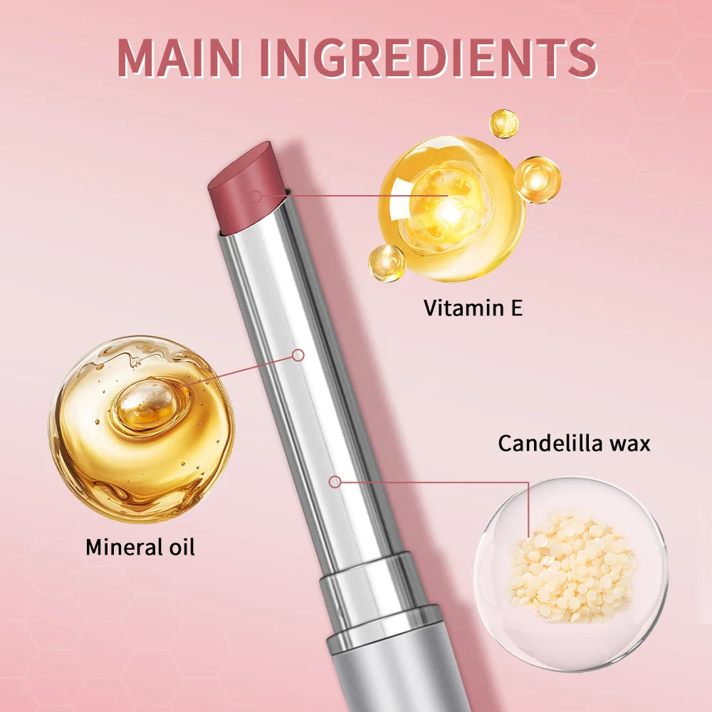 Colorless Pink Honey Lipstick Plumper Lips Moisture Water Bomb - LIPOXI