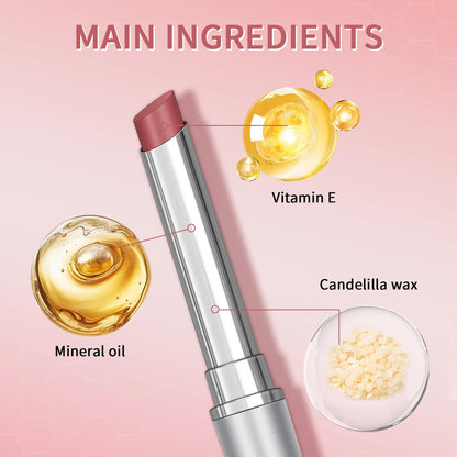Colorless Pink Honey Lipstick Plumper Lips Moisture Water Bomb - LIPOXI