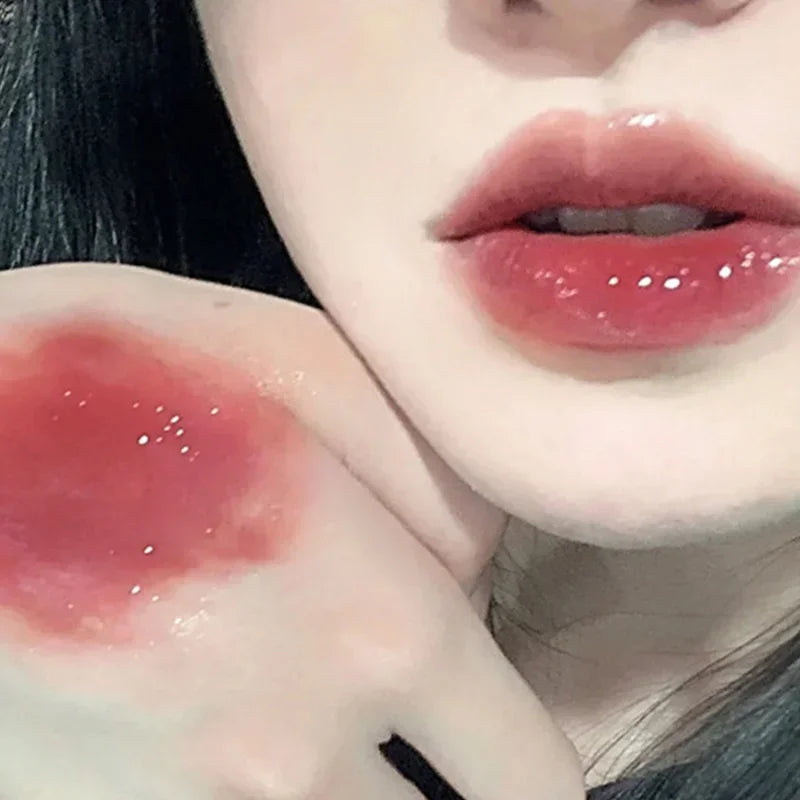Cute Water Light Lip Gloss Lasting Crystal Glossy Shine - LIPOXI