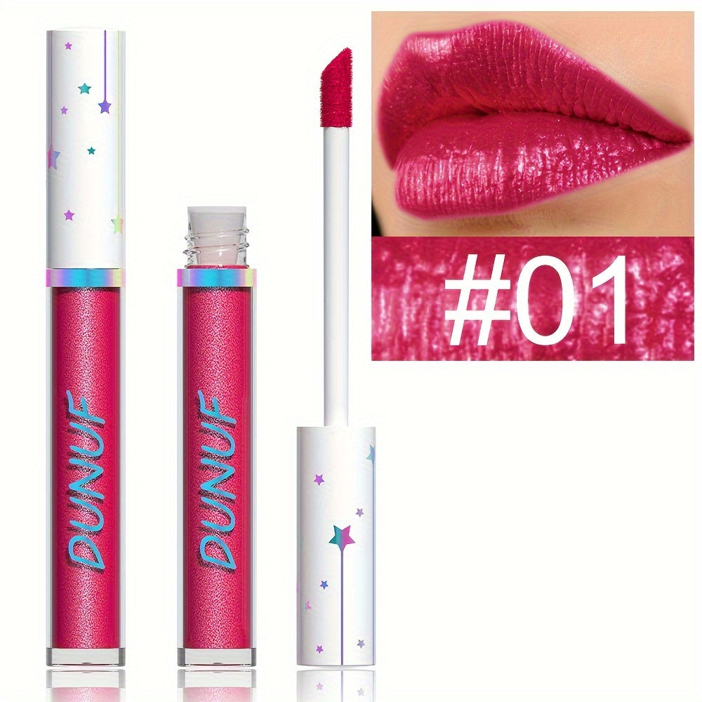 Dazzling 12-Piece Shimmer Lip Gloss Set - LIPOXI