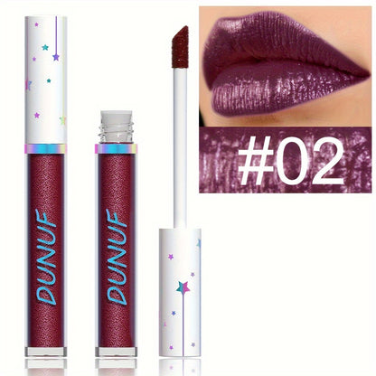 Dazzling 12-Piece Shimmer Lip Gloss Set - LIPOXI