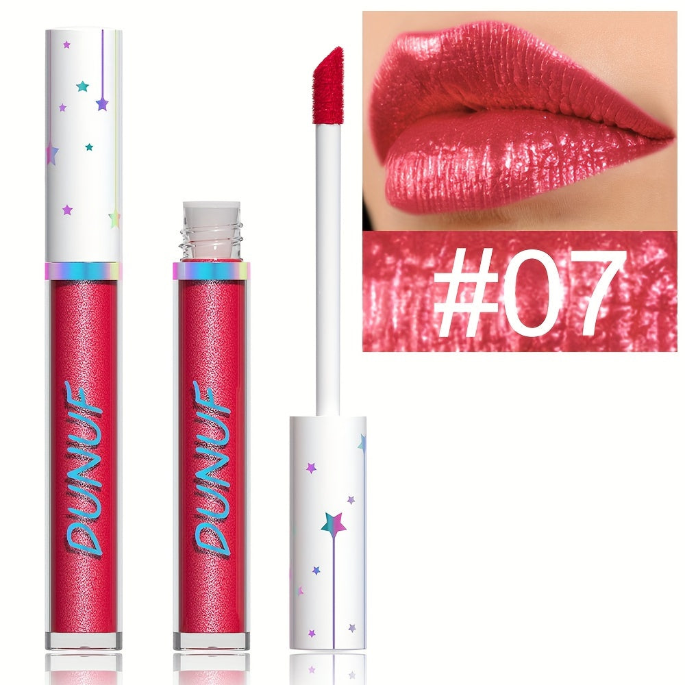 Dazzling 12-Piece Shimmer Lip Gloss Set - LIPOXI
