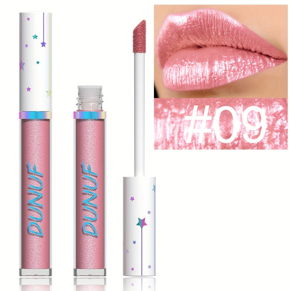 Dazzling 12-Piece Shimmer Lip Gloss Set - LIPOXI