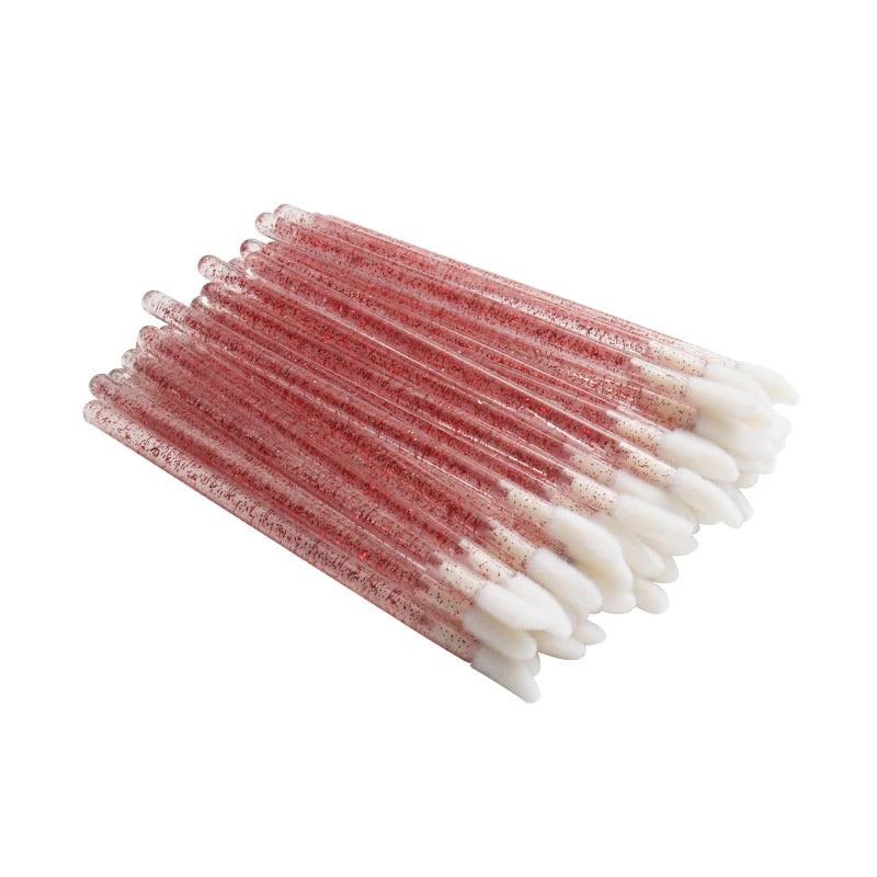 Diamond Crystal Mascara & Lip Brush Set - LIPOXI