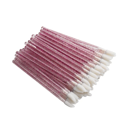 Diamond Crystal Mascara & Lip Brush Set - LIPOXI