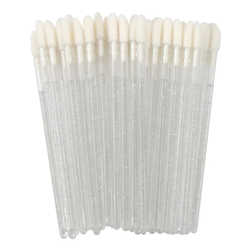 Diamond Crystal Mascara & Lip Brush Set - LIPOXI