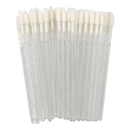Diamond Crystal Mascara & Lip Brush Set - LIPOXI