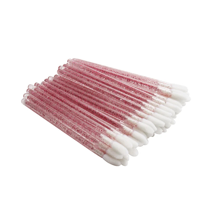 Diamond Crystal Mascara & Lip Brush Set - LIPOXI