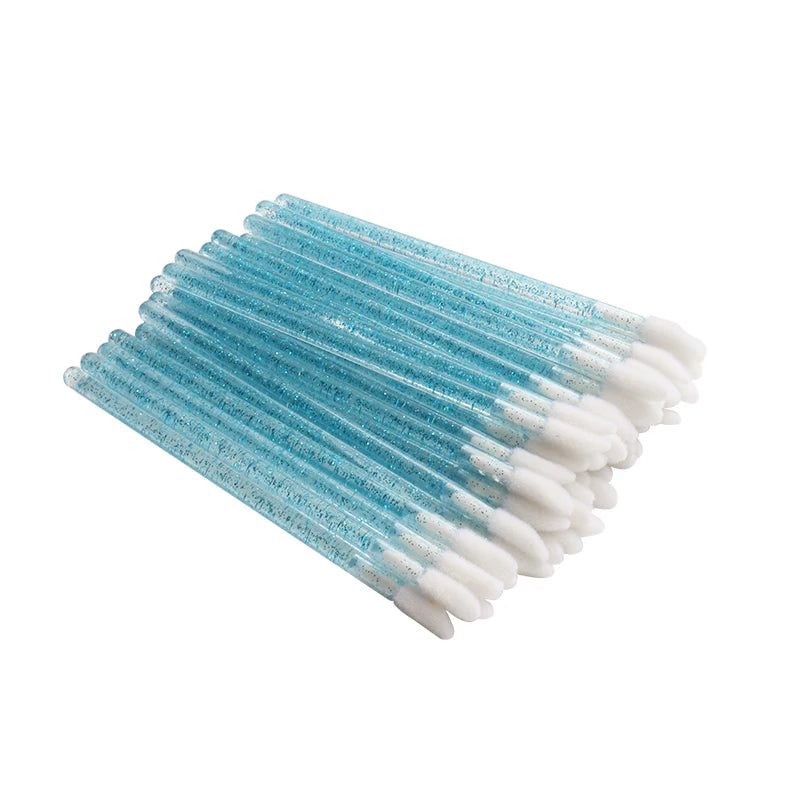 Diamond Crystal Mascara & Lip Brush Set - LIPOXI