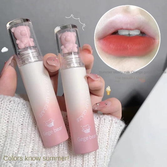 Gege Bear Velvet Mist Lip Glaze - LIPOXI