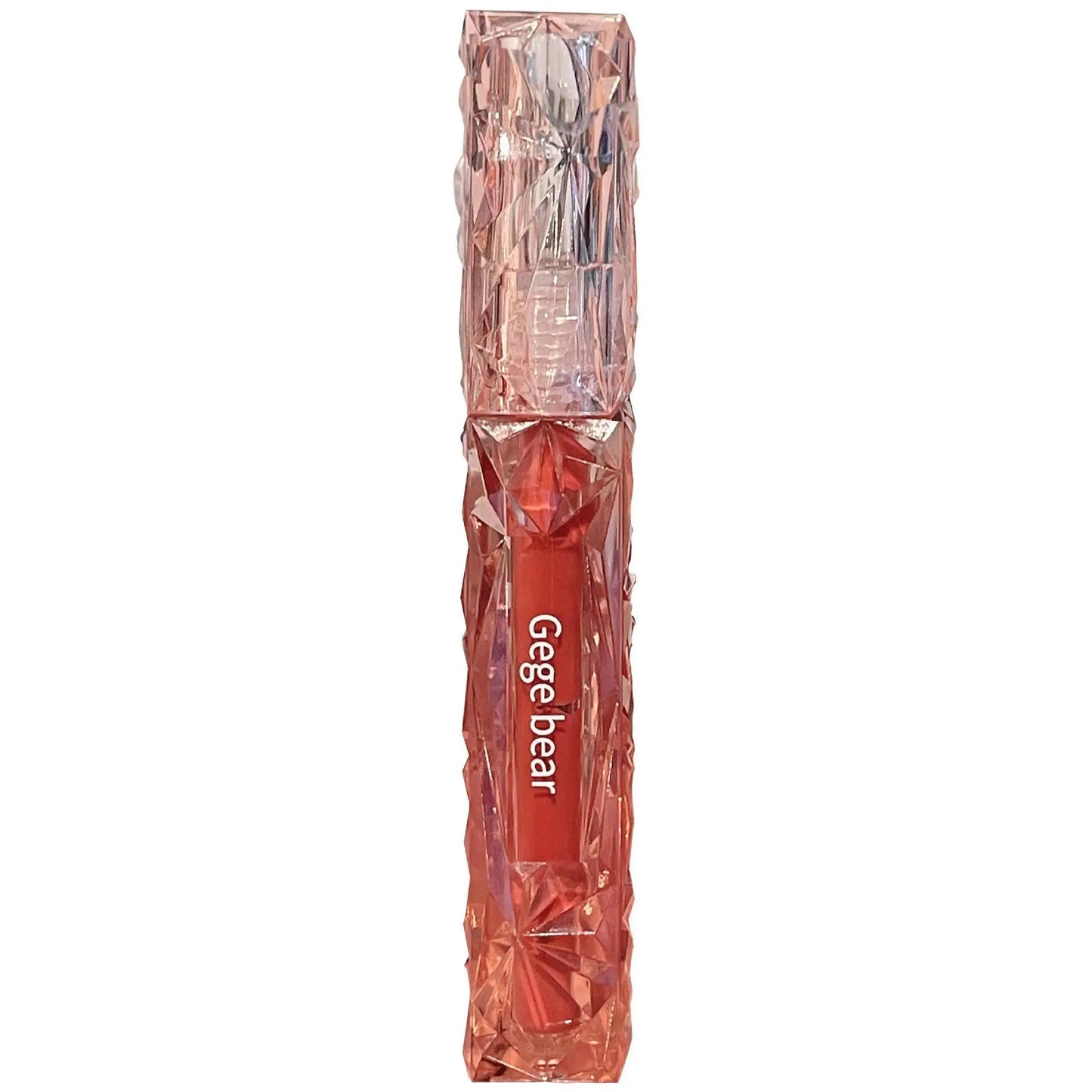 Gegebear Crystal Transparent Drilling Mirror Lip Glaze Long Lasting - LIPOXI