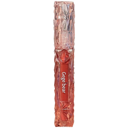 Gegebear Crystal Transparent Drilling Mirror Lip Glaze Long Lasting - LIPOXI