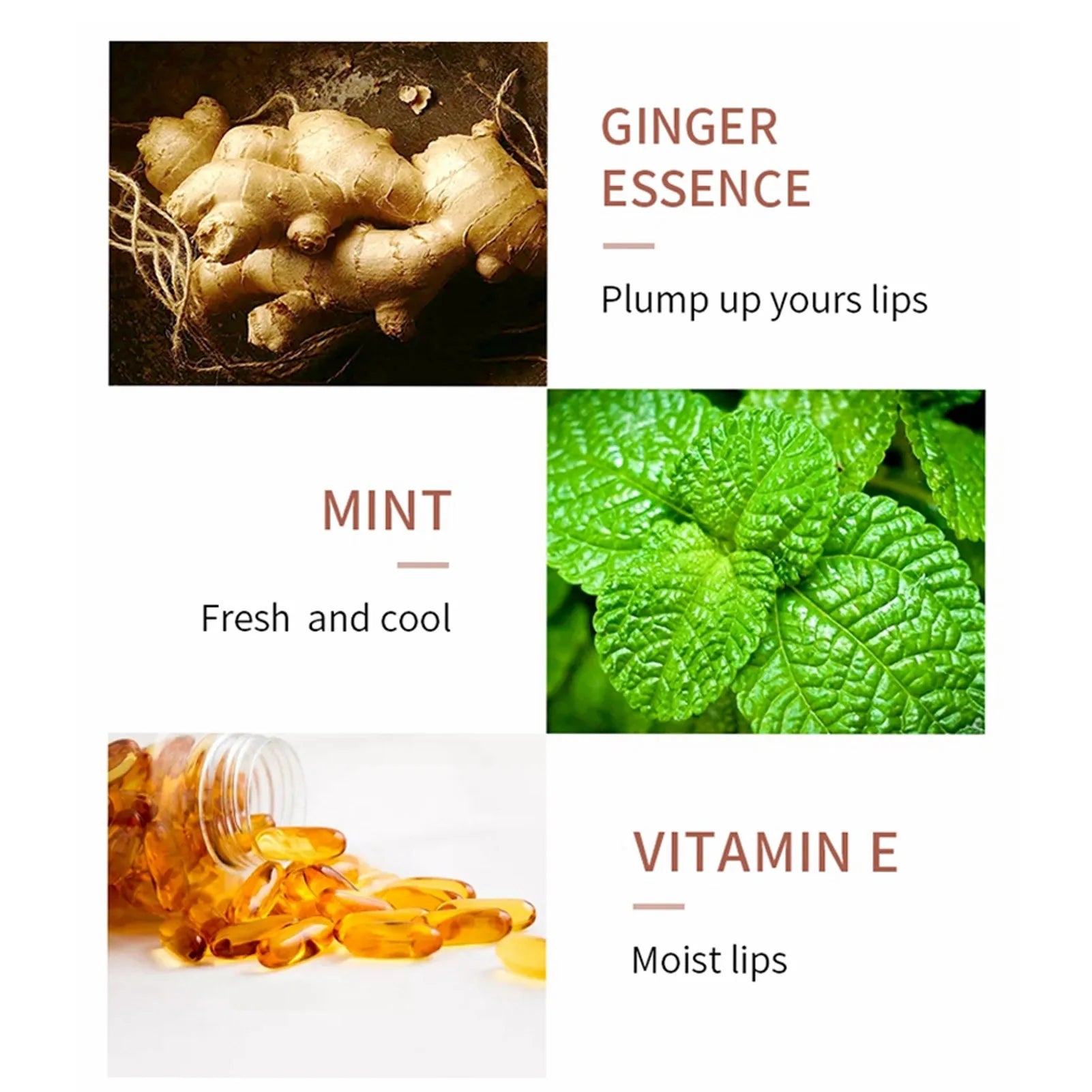 Ginger Mint Natural Lip Plumper Duo - LIPOXI