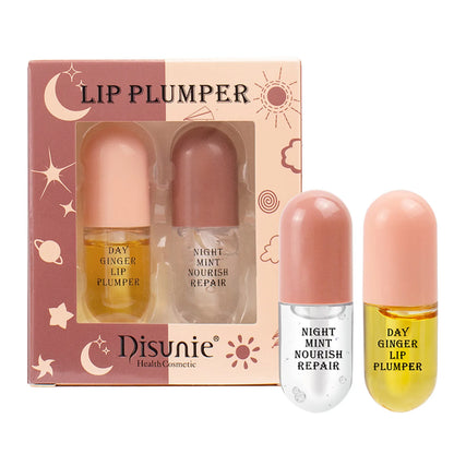 Ginger Mint Natural Lip Plumper Duo - LIPOXI
