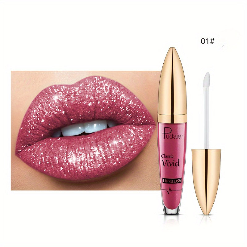 Glitter Glam Long-Lasting Lip Gloss - LIPOXI