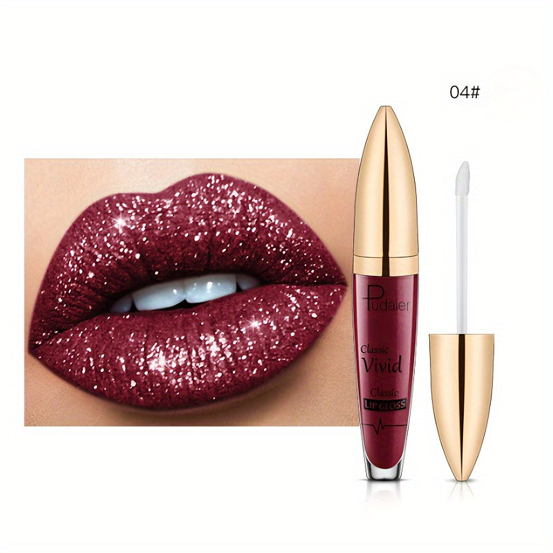 Glitter Glam Long-Lasting Lip Gloss - LIPOXI