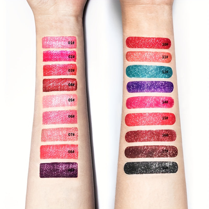 Glitter Glam Long-Lasting Lip Gloss - LIPOXI