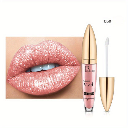 Glitter Glam Long-Lasting Lip Gloss - LIPOXI