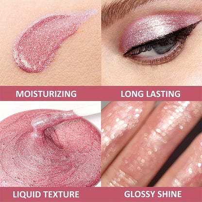 Glitter Glam Long-Lasting Lip Gloss - LIPOXI