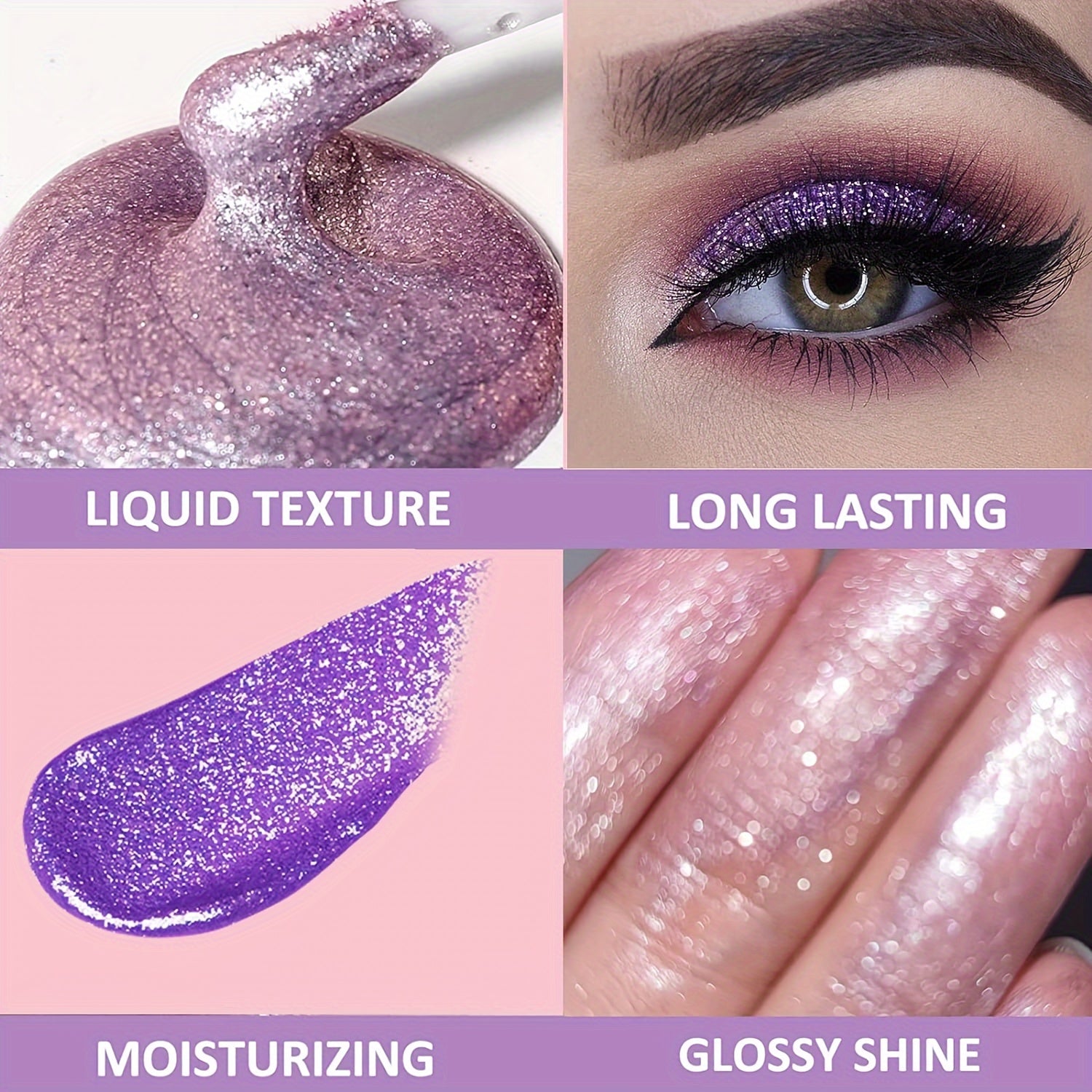 Glitter Glam Long-Lasting Lip Gloss - LIPOXI