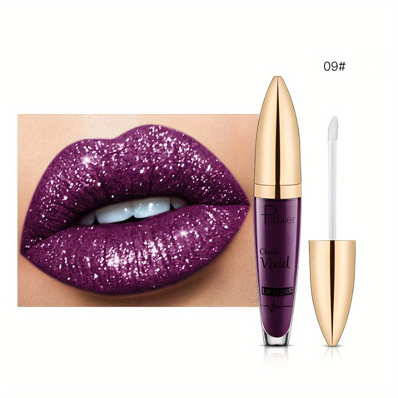 Glitter Glam Long-Lasting Lip Gloss - LIPOXI