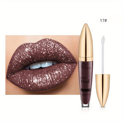 Glitter Glam Long-Lasting Lip Gloss - LIPOXI