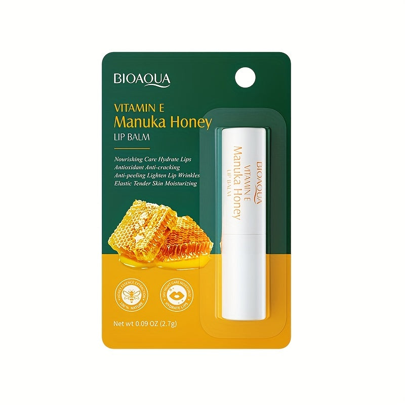Glossy Vitamin E Honey Lip Balm - LIPOXI
