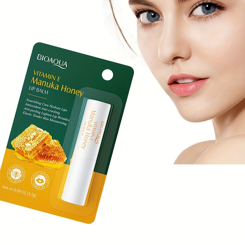 Glossy Vitamin E Honey Lip Balm - LIPOXI