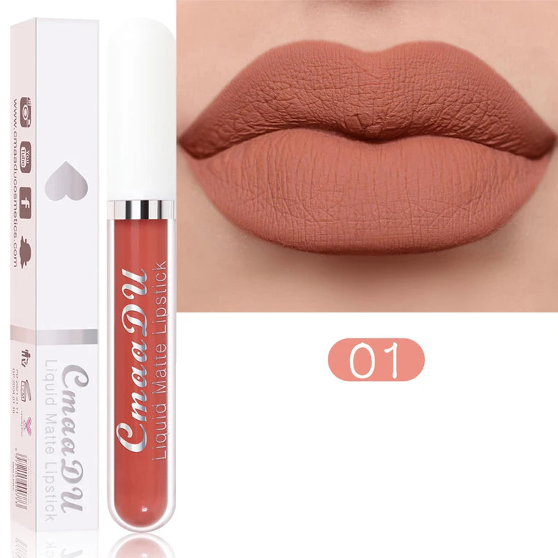 Nude Matte Lip Gloss - LIPOXI