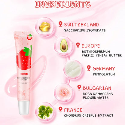 Sweet Strawberry Overnight Lip Mask - LIPOXI