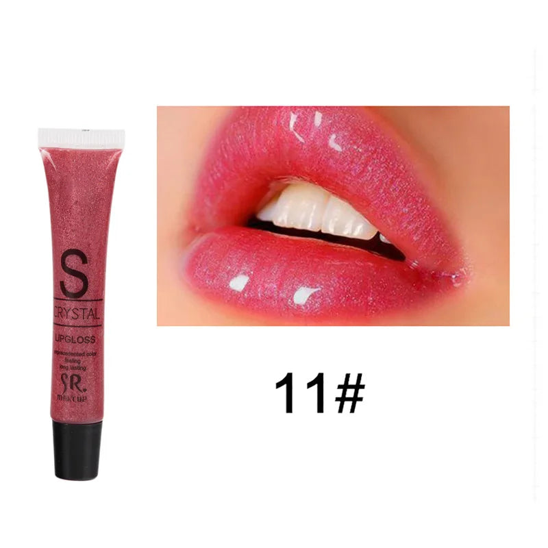 Glitter Liquid Lipstick Long Lasting Waterproof Moisturizing Candy Color Lip Gloss - LIPOXI