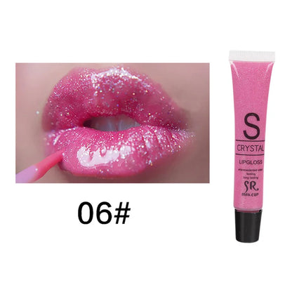 Glitter Liquid Lipstick Long Lasting Waterproof Moisturizing Candy Color Lip Gloss - LIPOXI