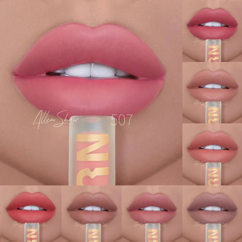 Nude Matte Lip Gloss - LIPOXI