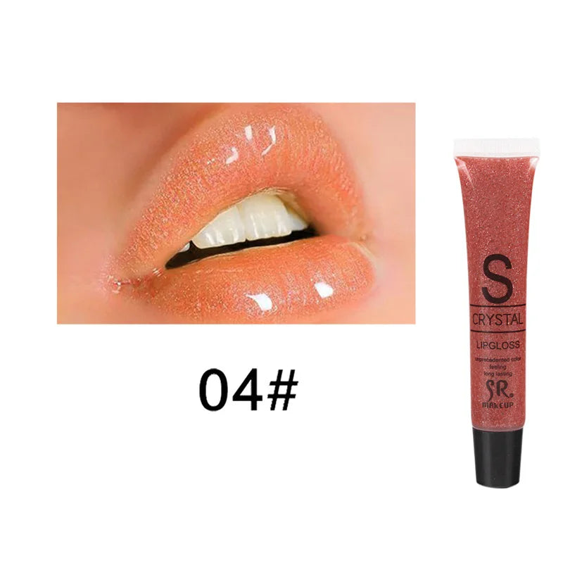 Glitter Liquid Lipstick Long Lasting Waterproof Moisturizing Candy Color Lip Gloss - LIPOXI