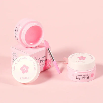 Sakura Infused Lip Serum Mask - LIPOXI