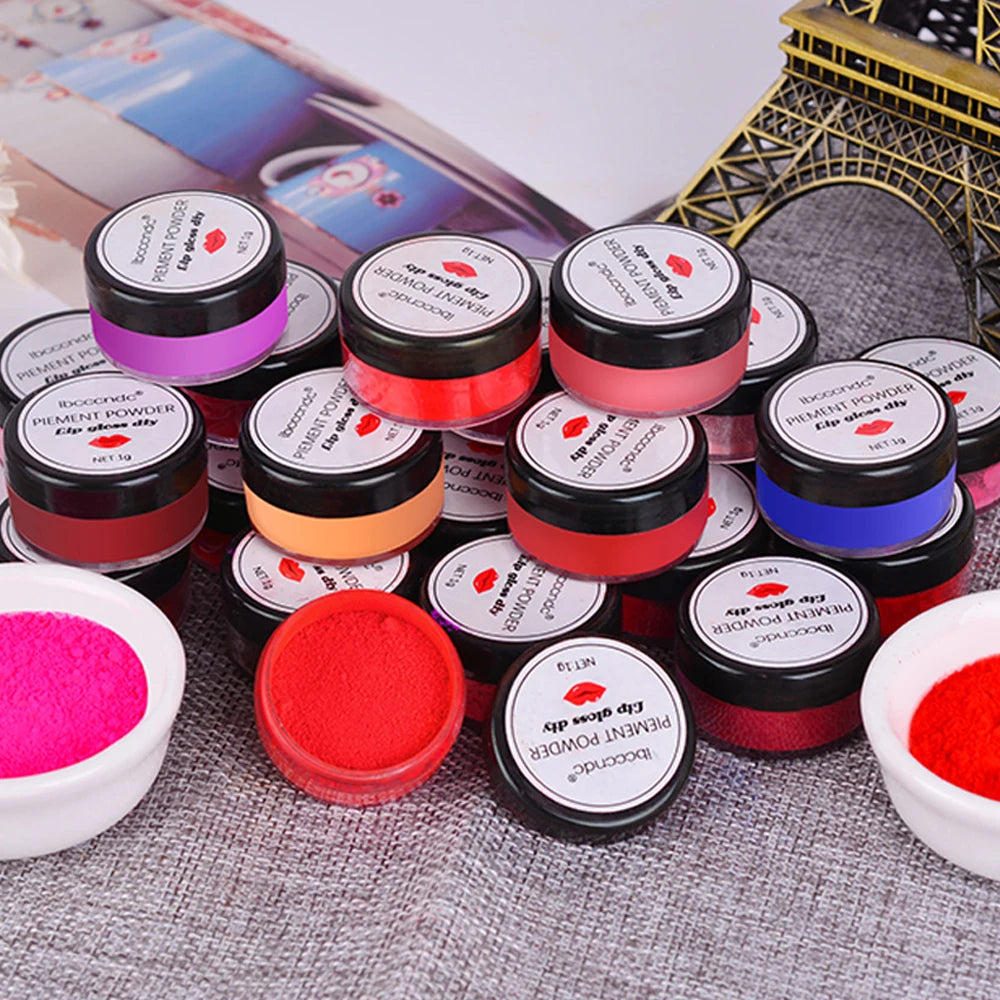 32 Colors Makeup Lip Stick Powder Long Lasting Lip Gloss - LIPOXI