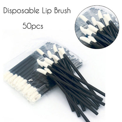 LAUKISS Soft Disposable Lip Brushes - LIPOXI