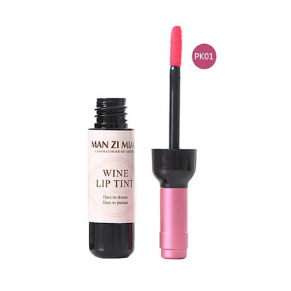 6 Colors Matte Liquid Lipstick Red Wine Bottle Shaped Lip Gloss - LIPOXI