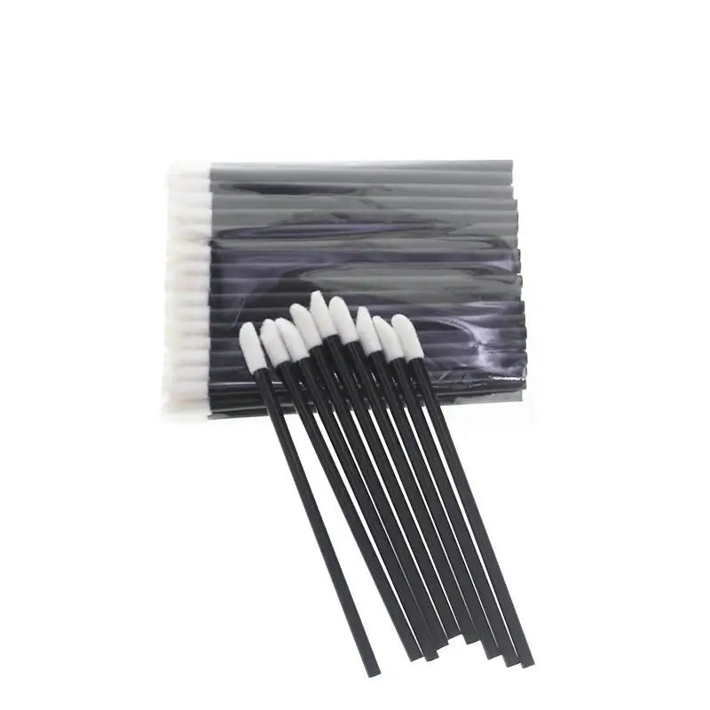 LAUKISS Soft Disposable Lip Brushes - LIPOXI